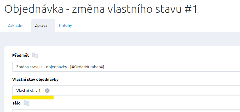 Vlastní stav