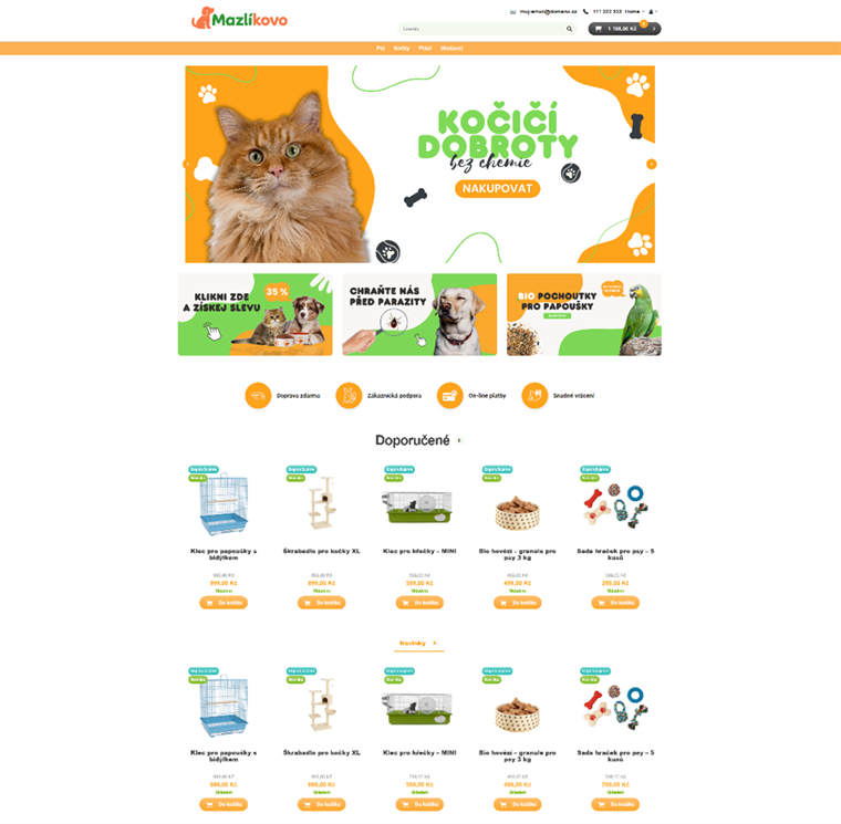 Šablóna Style – ukážka