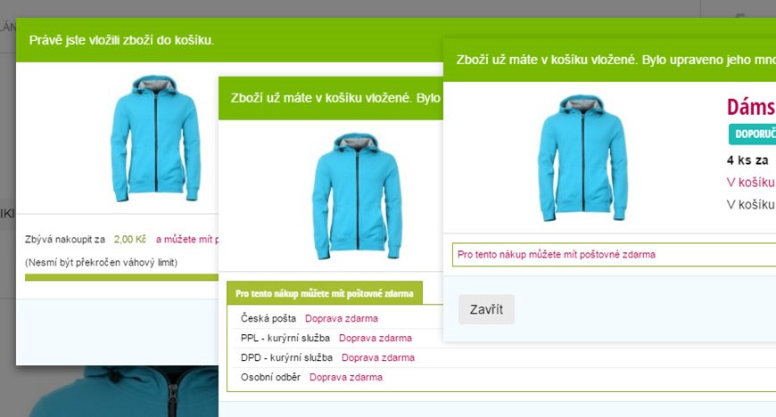 Doprava zdarma